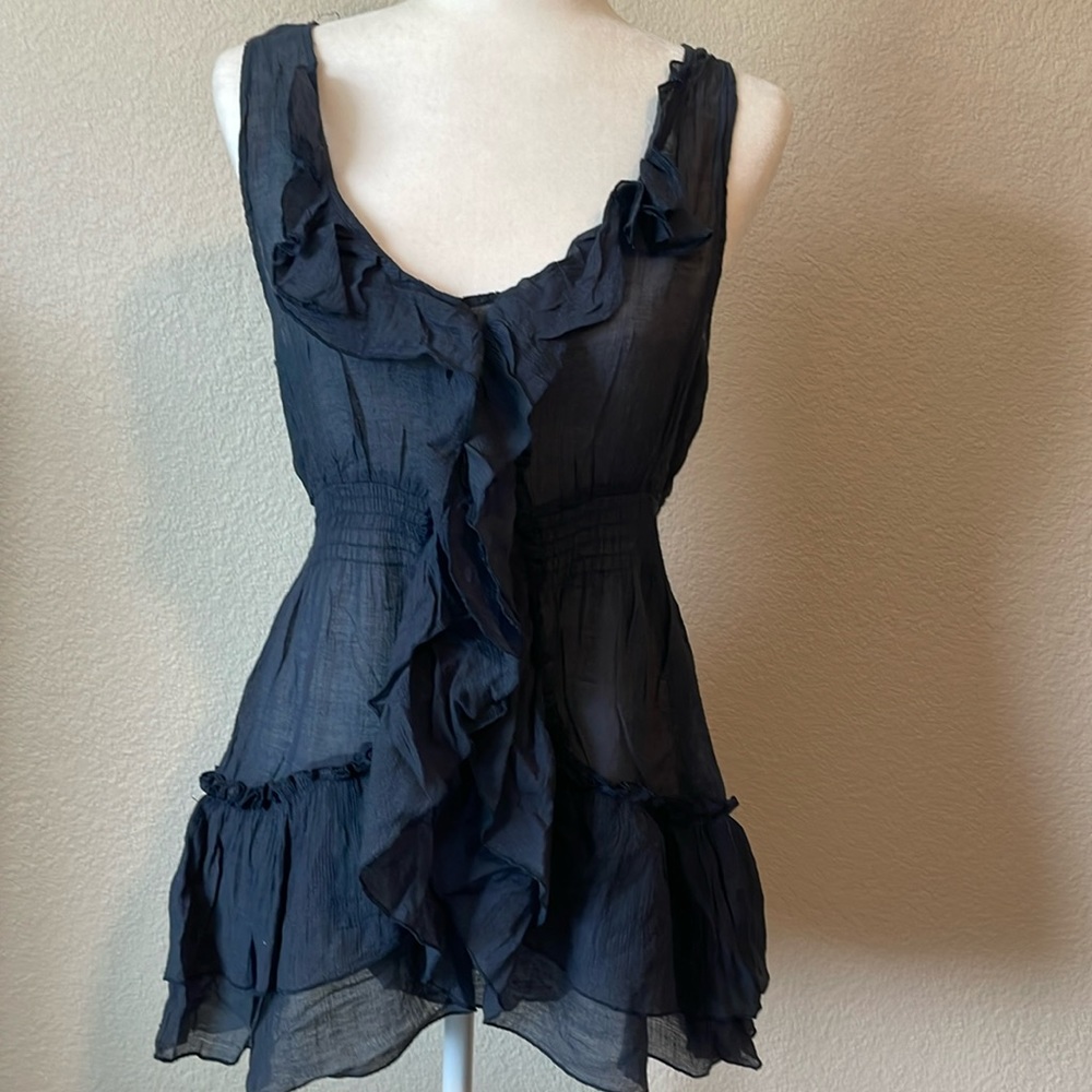 Cute Boho ruffle top